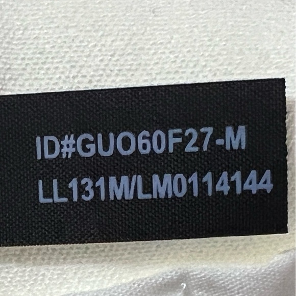 Larry Levine Flattering Fit White Denim Jeans Size 8 - Picture 8 of 8